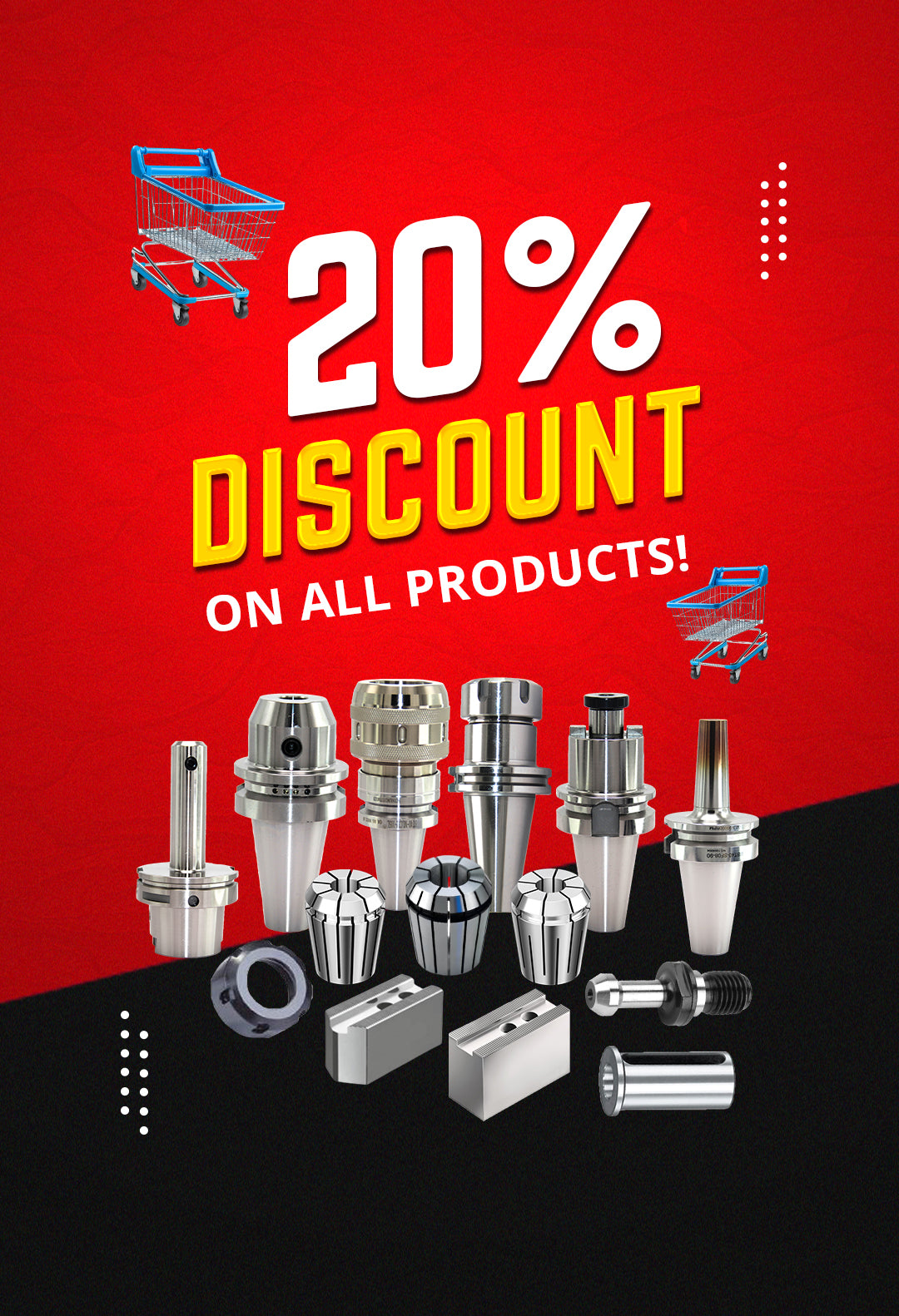20% Discount on all products Shop Now!