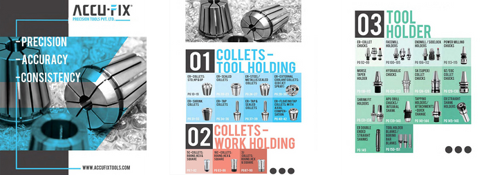 download Master catalog | explore comprehensive range of CNC machine tool accessories, including collets, er collet, er collets, er, tool holders, pull studs, and turret sleeves