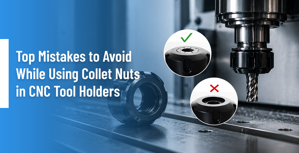 Top Mistakes to Avoid While Using Collet Nuts in CNC Tool Holders