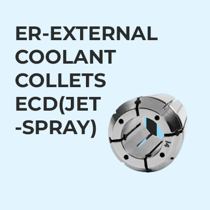 ER External Coolant Collets ECD | Jet-Spray