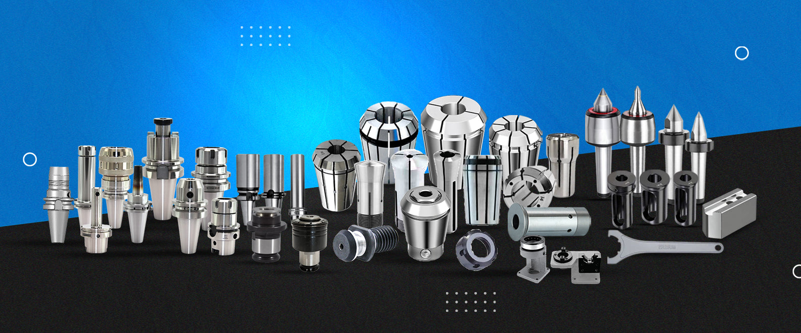 wide range of product | all type of collets | tool holder | manufacturer in india | largest | free shipping | er collet | er32 | er11 | er40 | bt60